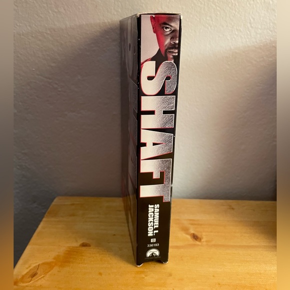 🚨 Vintage SHAFT Y2K Samuel Jackson Vanessa Williams 2000 Paramount VHS 🚨 - Picture 2 of 5